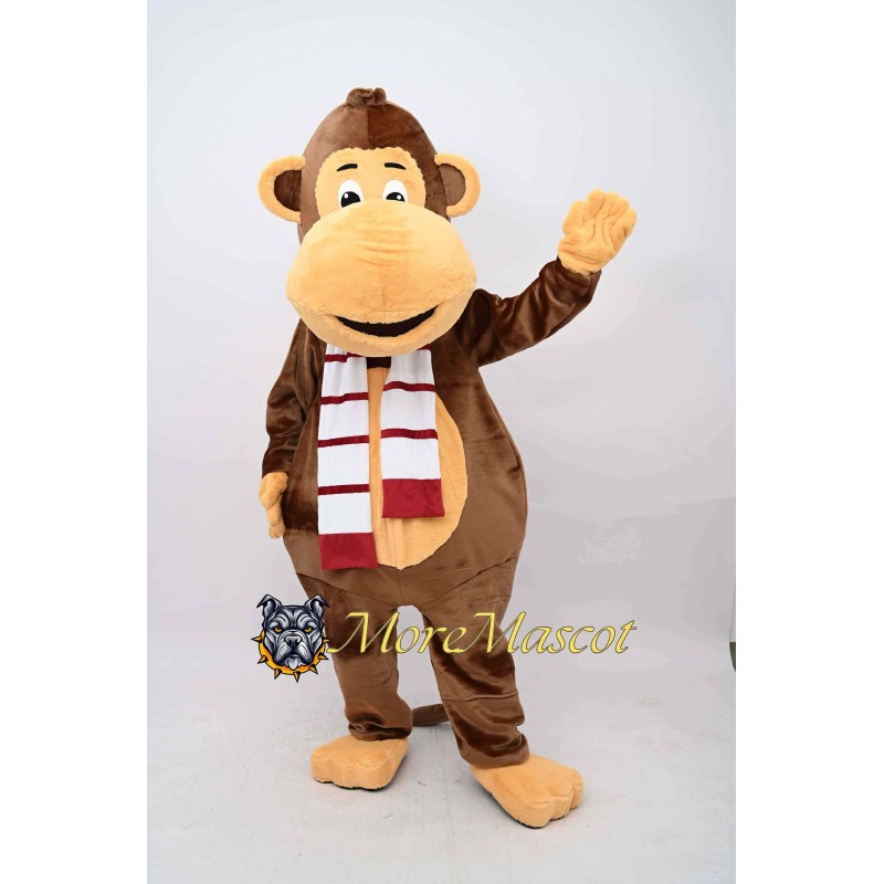 Cute Monkey Mascot Costume