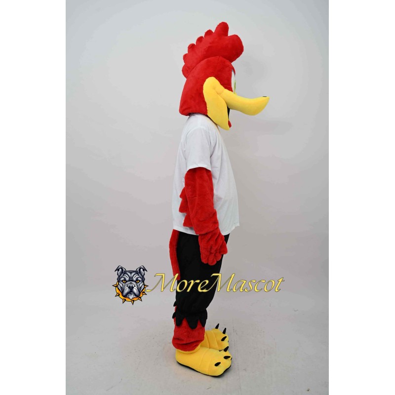 Sport Red Bird Mascot Costume