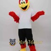 Sport Red Bird Mascot Costume