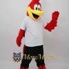 Sport Red Bird Mascot Costume