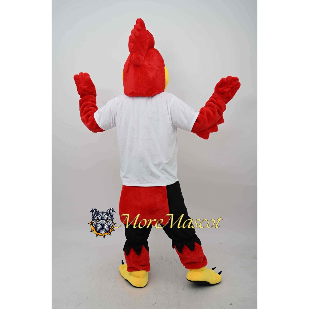 Sport Red Bird Mascot Costume