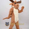 Muscle Moose Mascot Costume