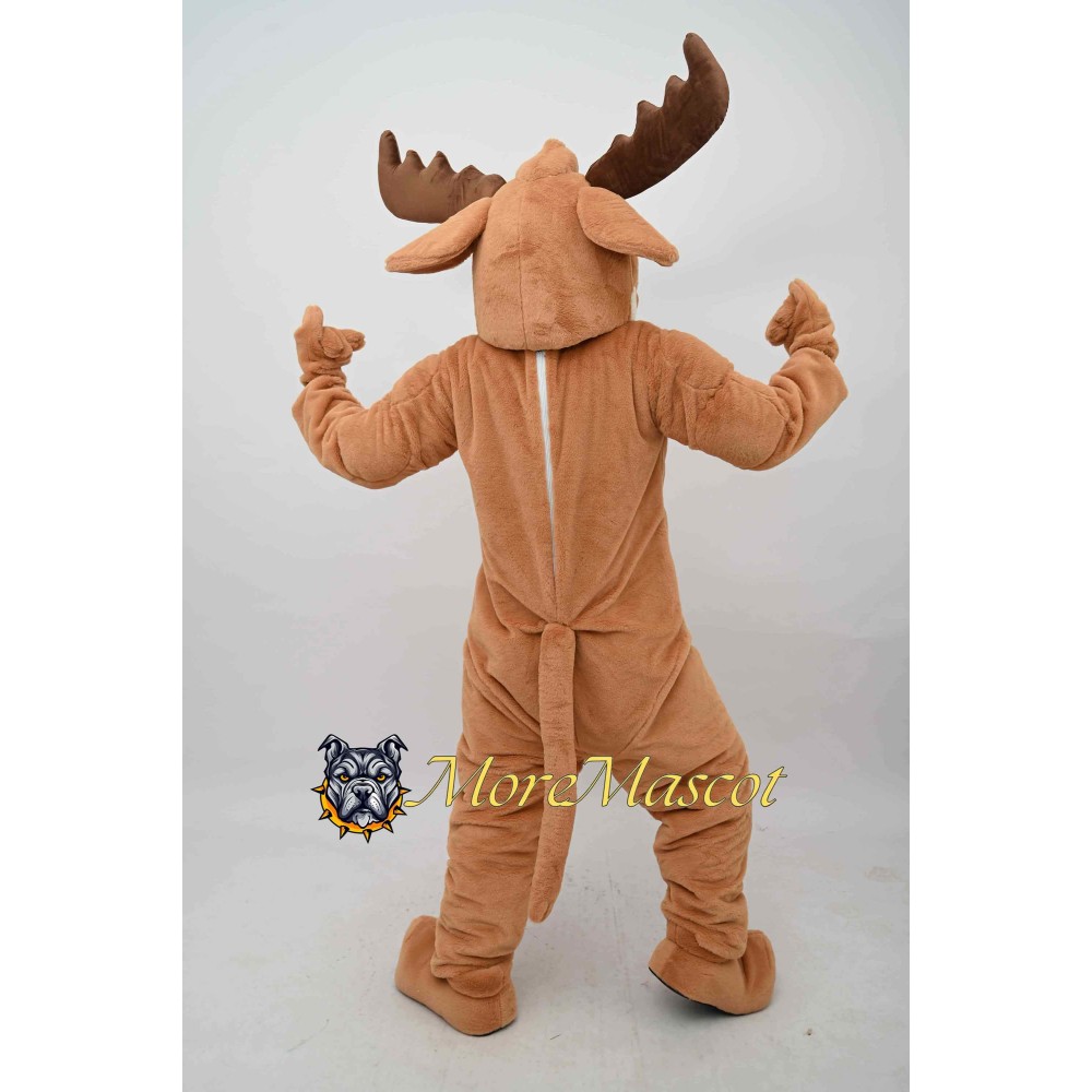 Muscle Moose Mascot Costume