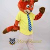 Nick the Fox Mascot Costume