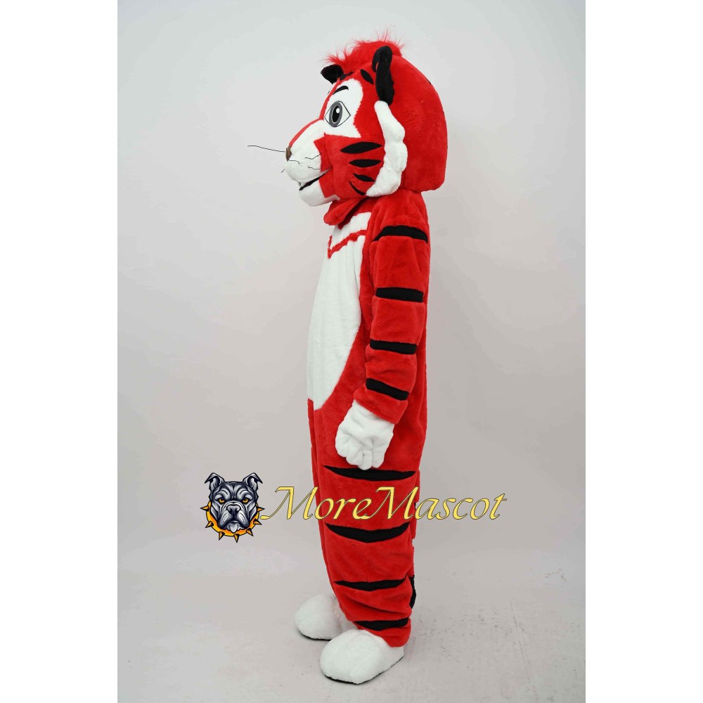 Red Tiger Mascot Costume