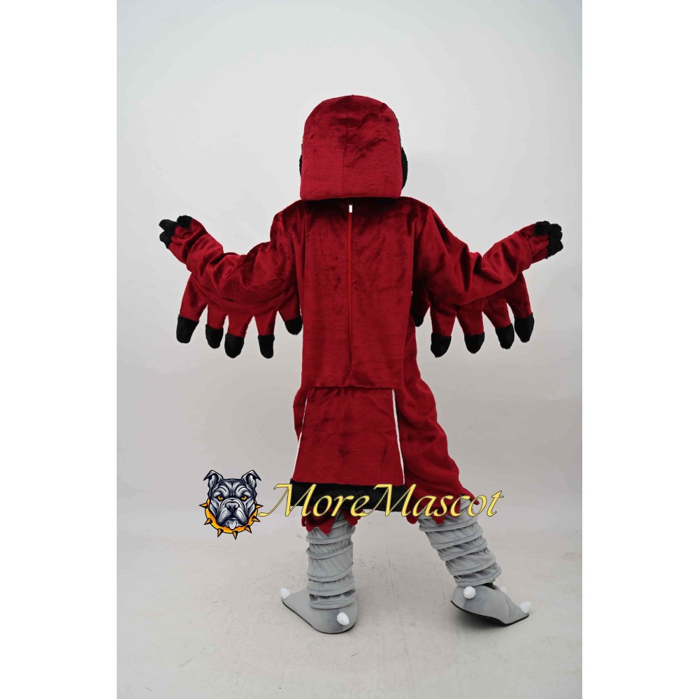 Realistic Red Eagle Mascot Costume