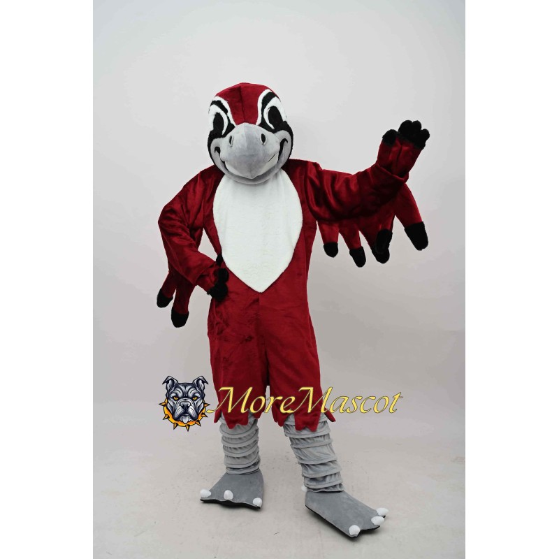 Realistic Red Eagle Mascot Costume