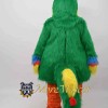 Green Parrot Mascot Costume