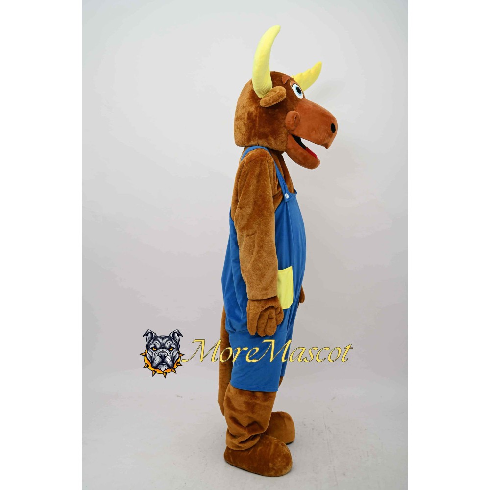 Friendly Moose Mascot Costume