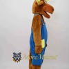 Friendly Moose Mascot Costume