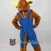 Friendly Moose Mascot Costume