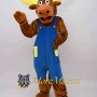 Friendly Moose Mascot Costume