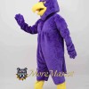 Purple Eagle Mascot Costume