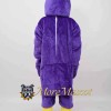 Purple Eagle Mascot Costume