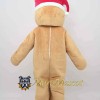 Christmas Gingerbread Man Mascot Costume