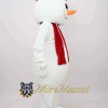 Cute Snowman Mascot Costume