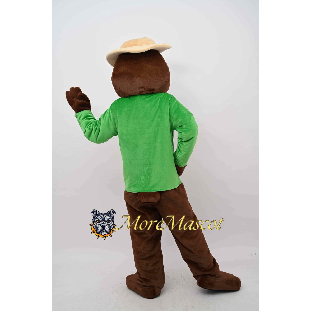 Friendly Bear Mascot Costume