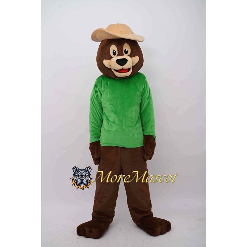 Friendly Bear Mascot Costume