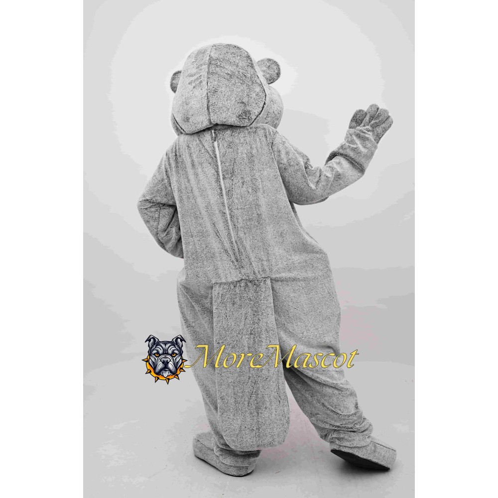 Gray Groundhog Mascot Costume