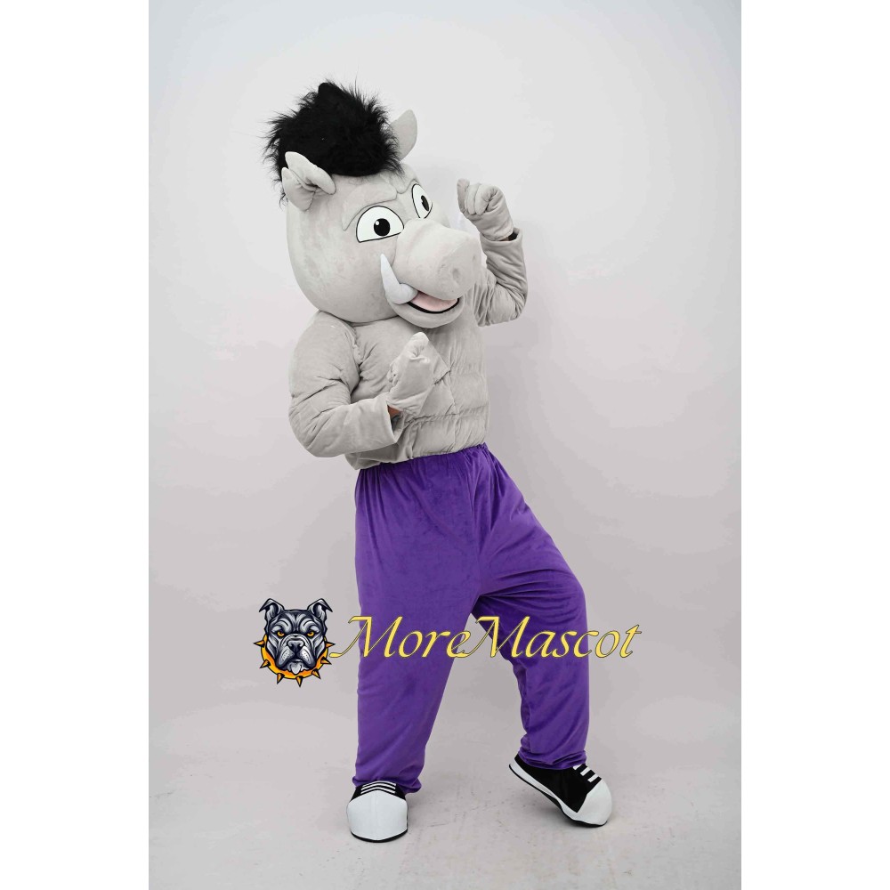 Muscle Boar Mascot Costume