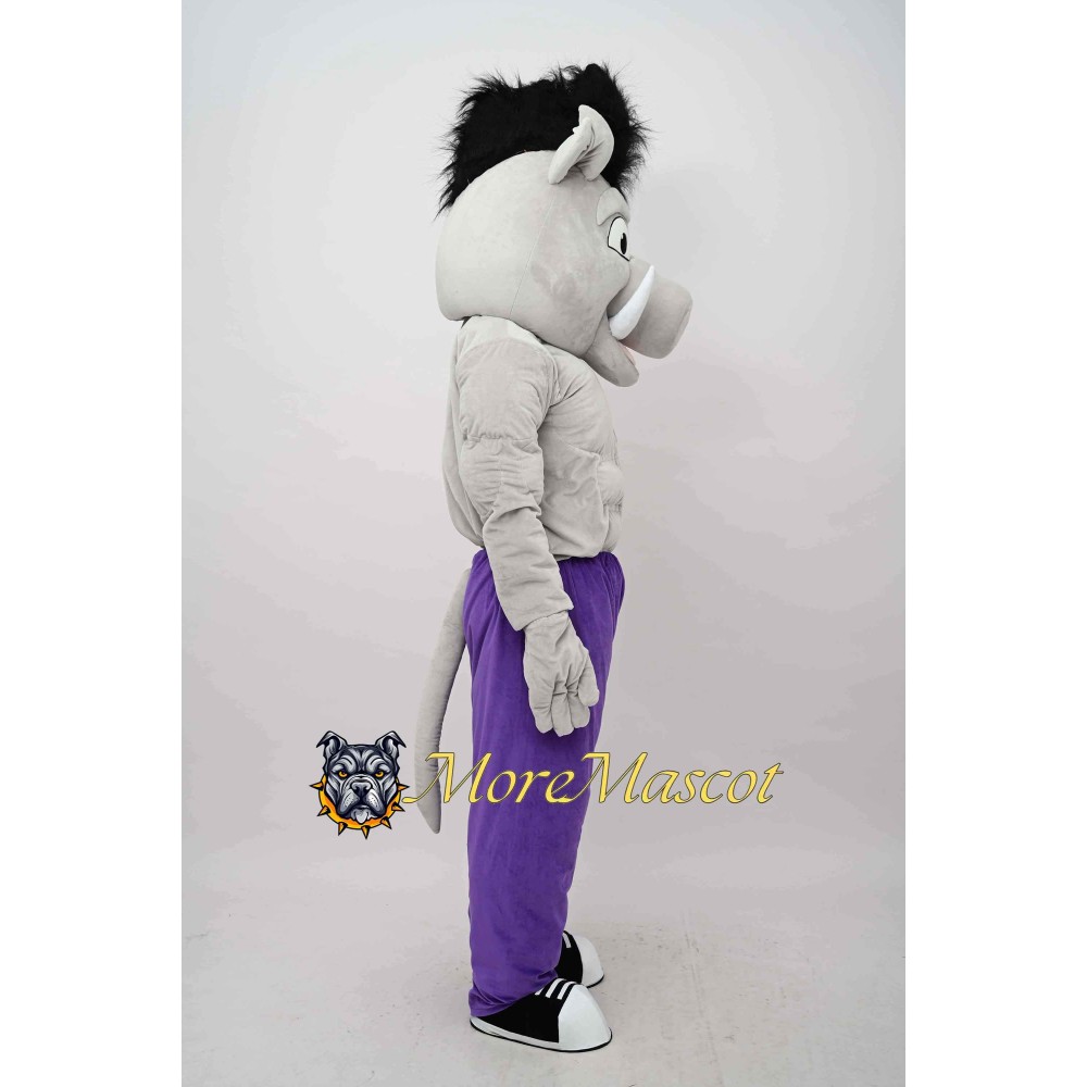 Muscle Boar Mascot Costume
