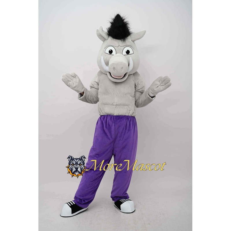 Muscle Boar Mascot Costume