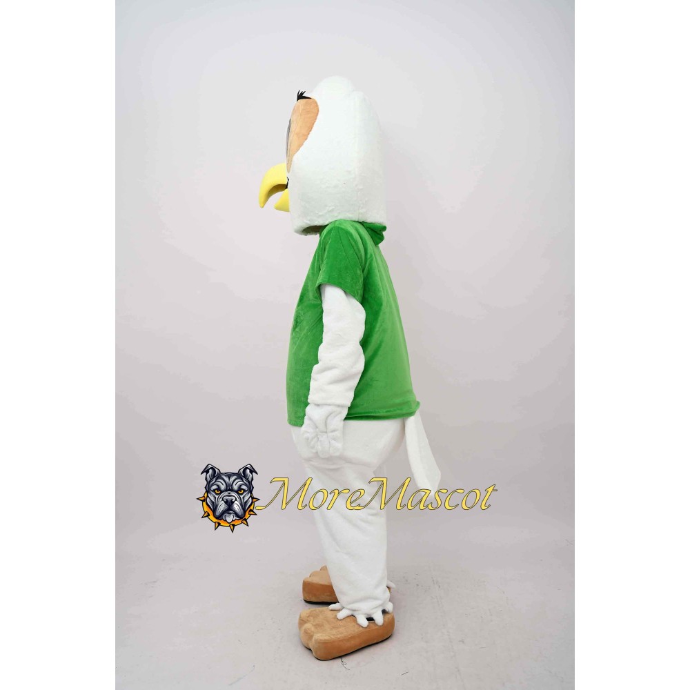 White Owl Mascot Costume