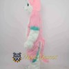 Pink & White Husky Mascot Costume