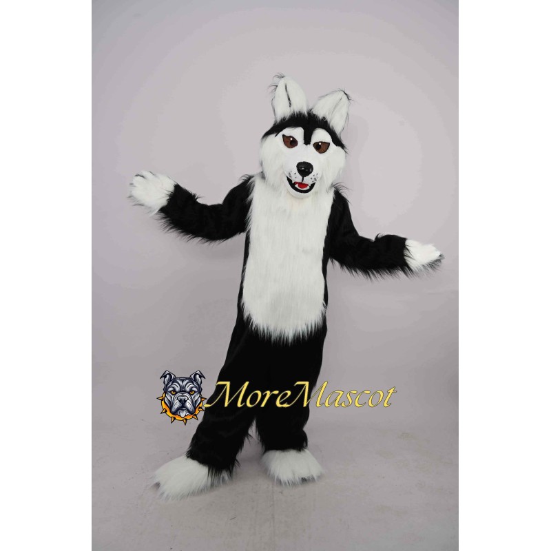 Adult Wolf Mascot Costume