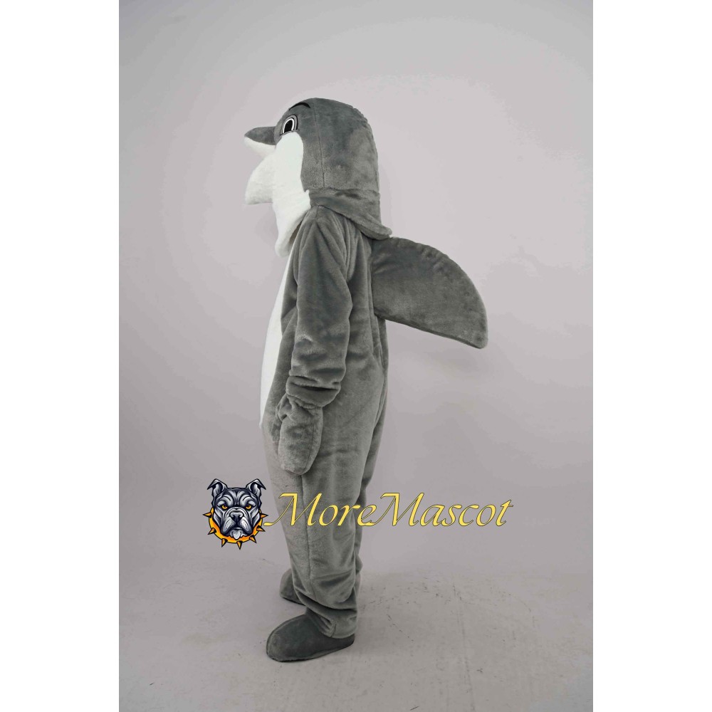 Friendly Dolphin Mascot Costume