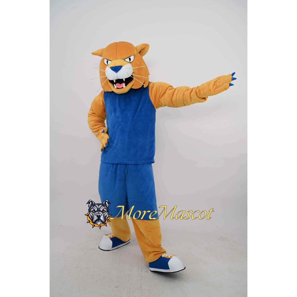 Sport Leopard Mascot Costume