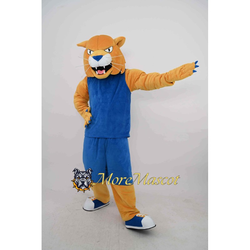 Sport Leopard Mascot Costume