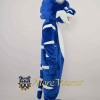 Adult Blue Leopard Mascot Costume