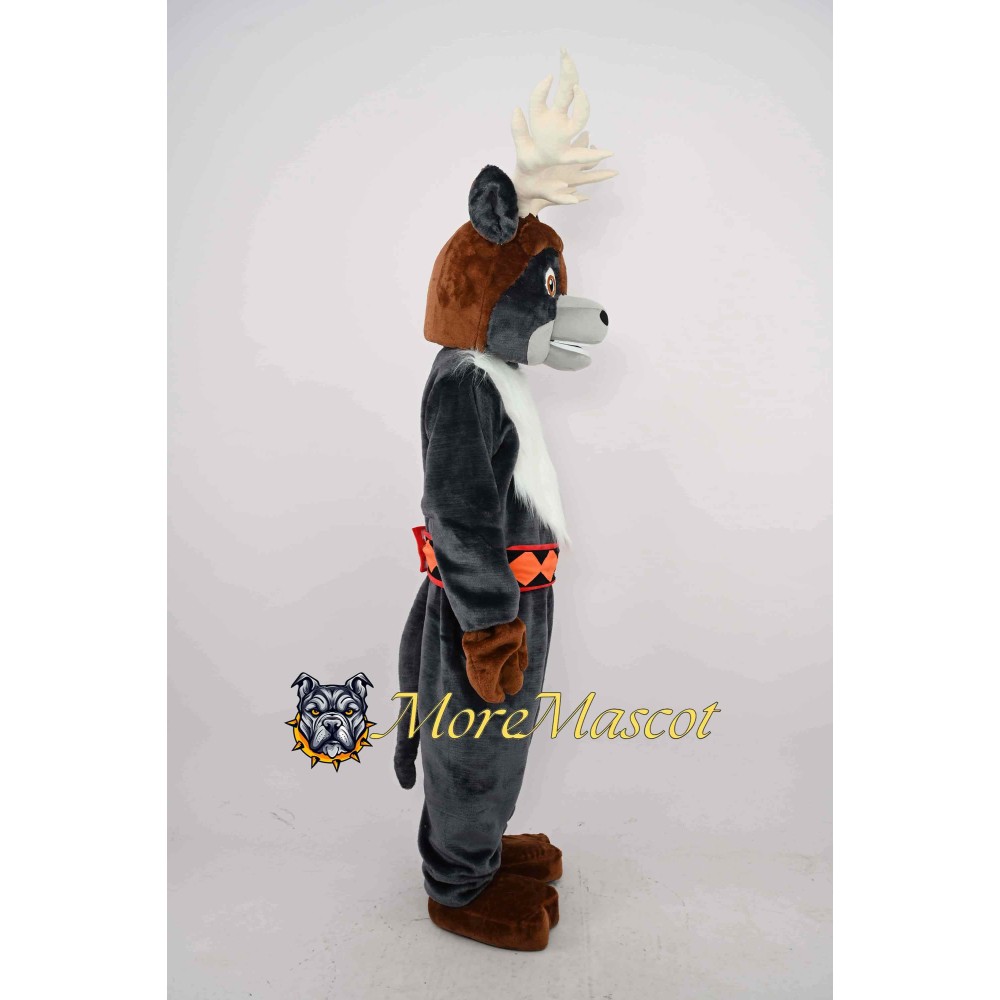 Realistic Reindeer Mascot Costume