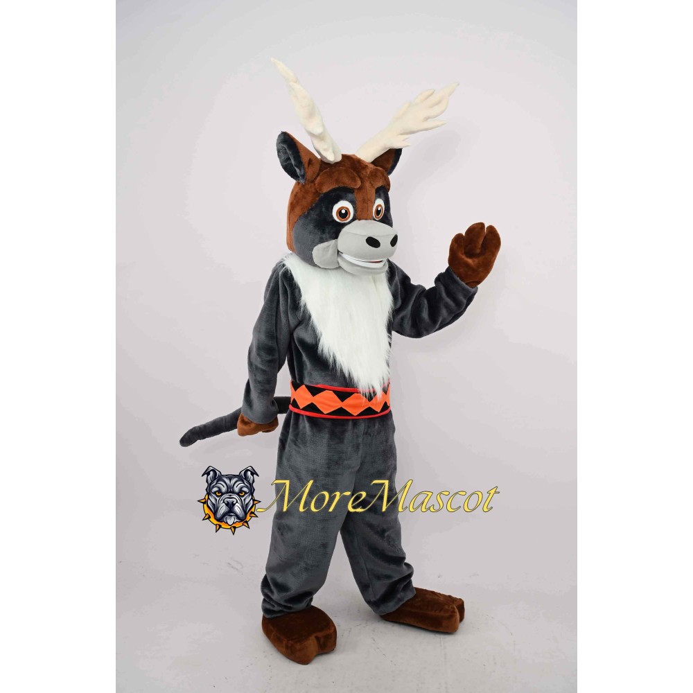 Realistic Reindeer Mascot Costume