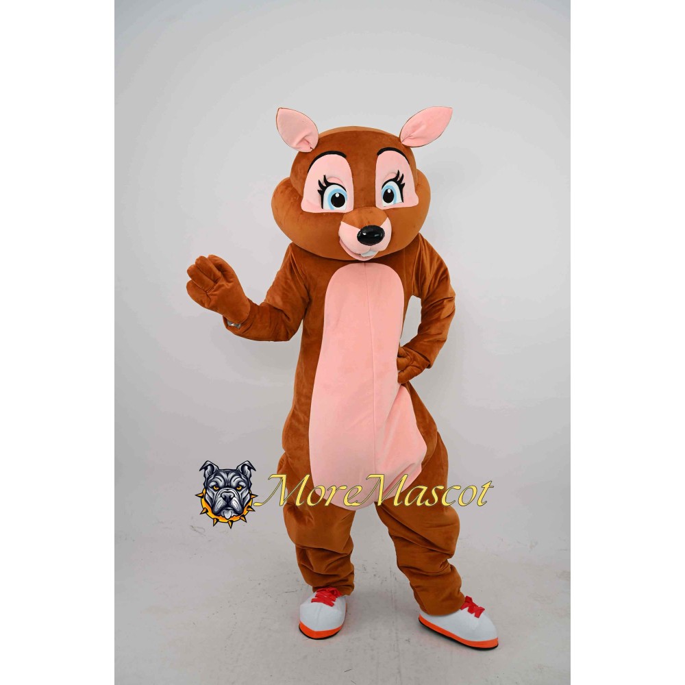 Cute Squirrel Mascot Costume