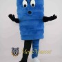 Blue Tornado Mascot Costume