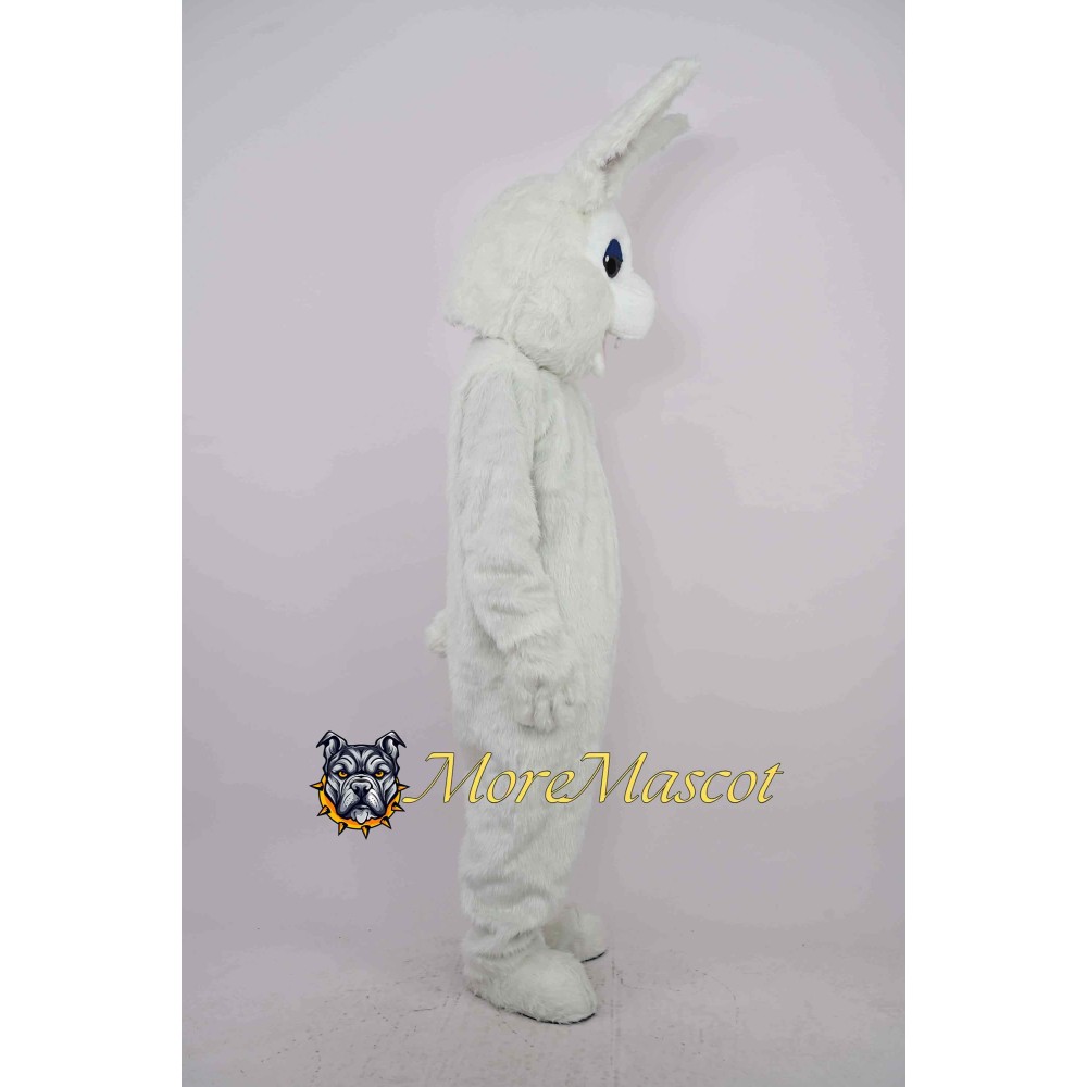 White Bunny Mascot Costume