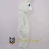 White Bunny Mascot Costume