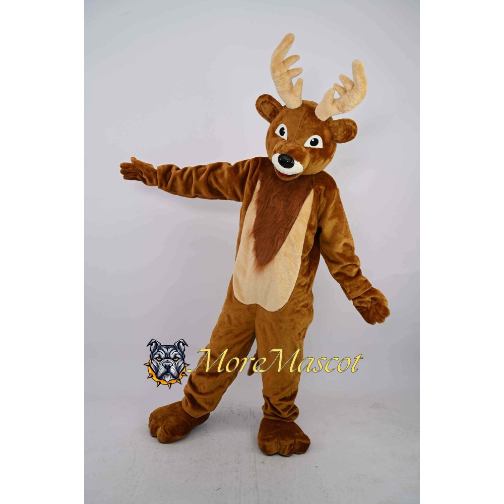 Brown Deer Mascot Costume