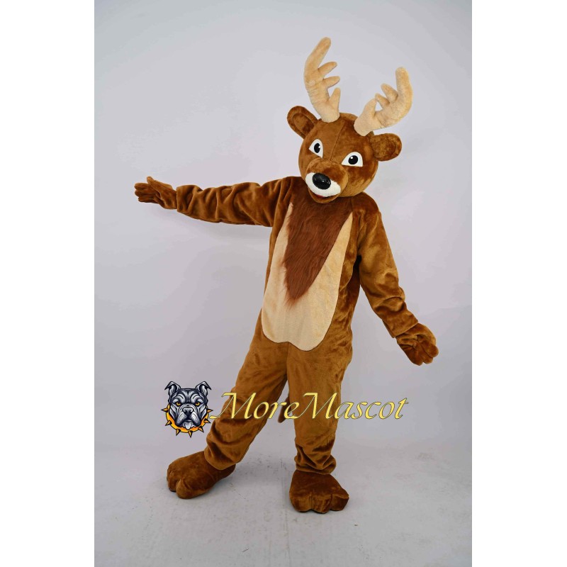 Brown Deer Mascot Costume