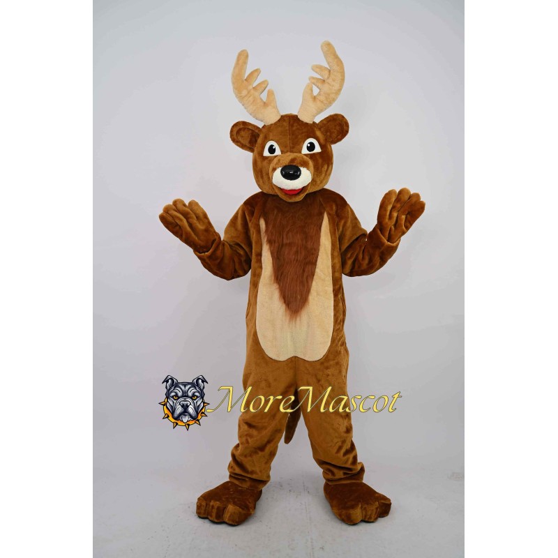 Brown Deer Mascot Costume