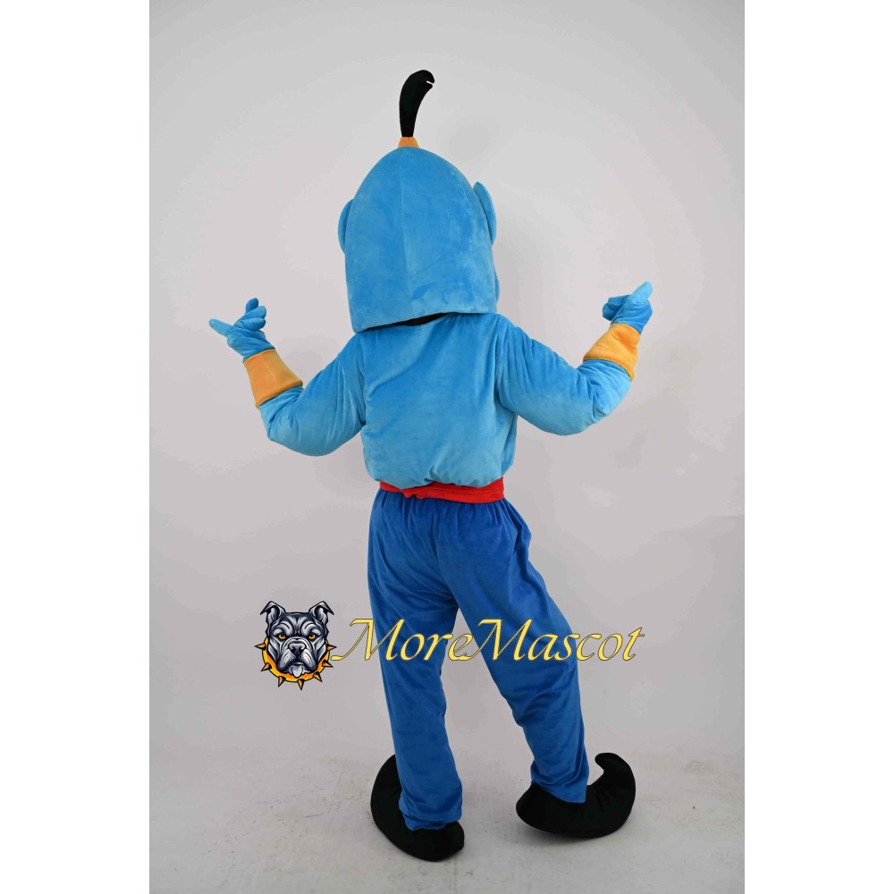 Aladdin Genie Mascot Costume
