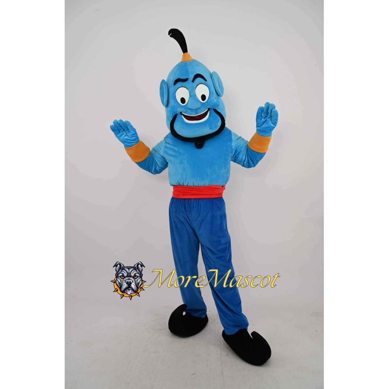 Aladdin Genie Mascot Costume