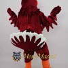 Stout Turkey Mascot Costume