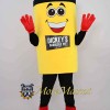 Yellow Cup Mascot Costume
