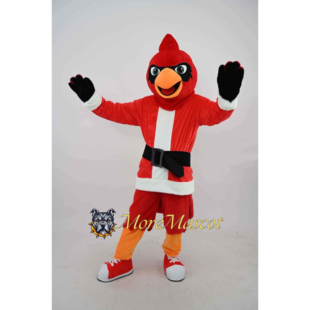 Christmas Cardinal Mascot Costume