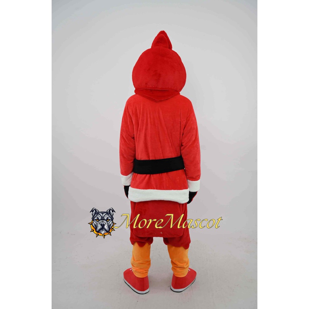 Christmas Cardinal Mascot Costume