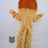 Adult Muscle Lion Mascot Costume
