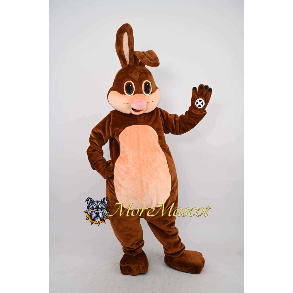 Friendly Rabbit Mascot Costume